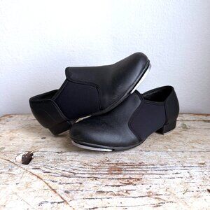 Beginner Black Tap Dance Shoes Kids Girls Size‎ 8.5 Balera